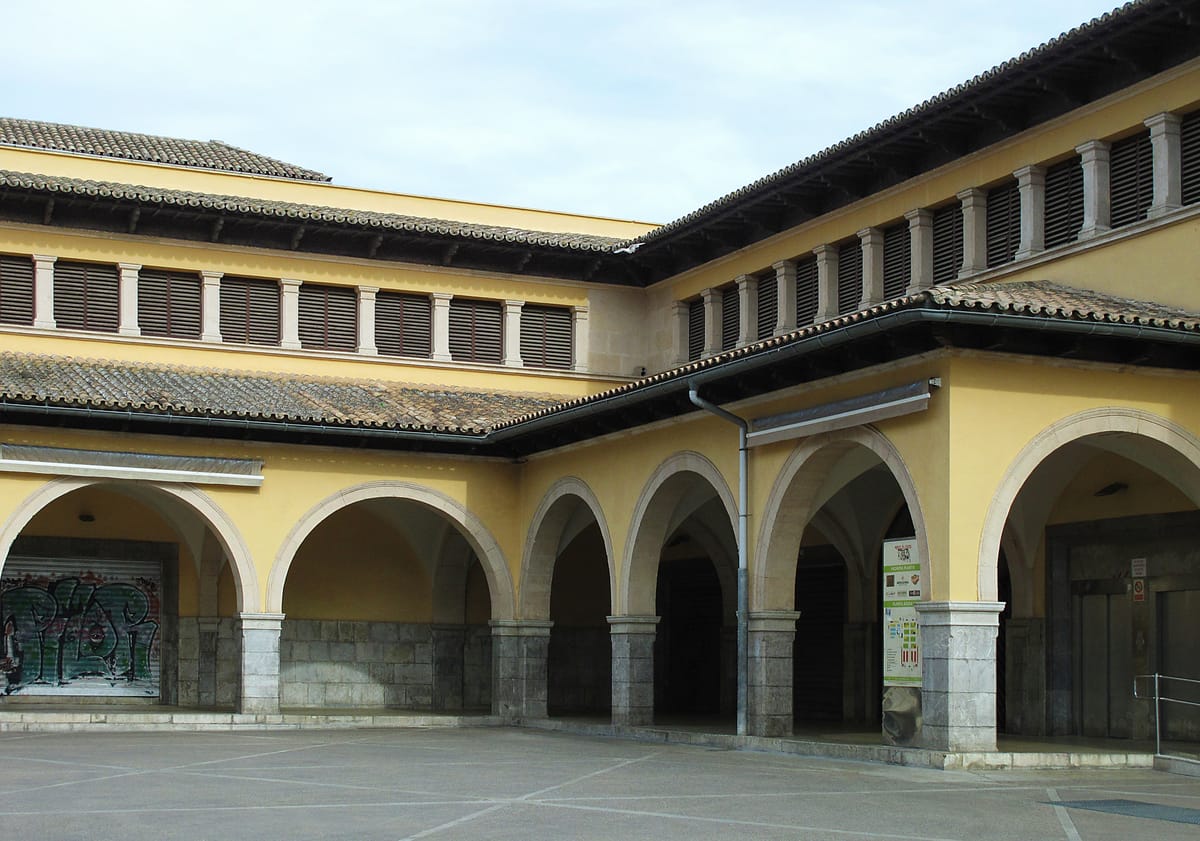 O Mercat de l'Olivar, em Palma